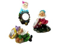 Solární LED svítidlo trpaslík plastové