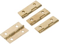 Kazetový závěs, 20 mm x 15 mm, pomosazený, 4 ks Kazetový závěs, 20 mm x 15 mm, pomosazený, 4 ks
