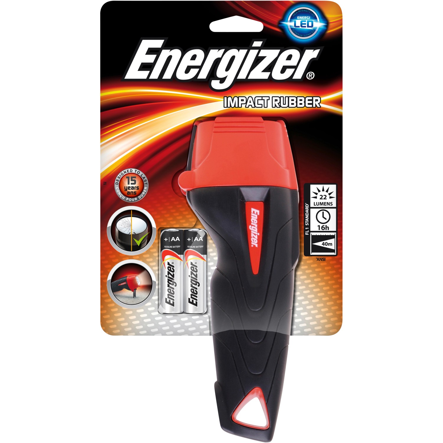 Energizer Svítilna Impact LED 2AA,  1 ks
