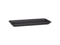 Scheurich Miska pod květináč Lara Long 358/60 Metallic Grey 29 x 60 x 7,5 cm