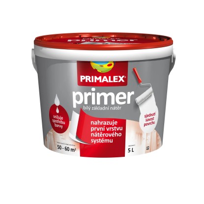 PRIMALEX Bílý základní nátěr Primer 5 l