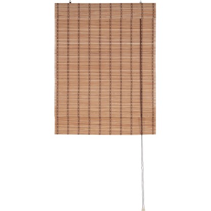 OBI Řasená bambusová roleta Mataro dub 60 x 160 cm