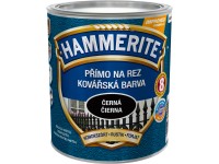 Hammerite Přímo na rez kovářská barva černá 0,75 l
