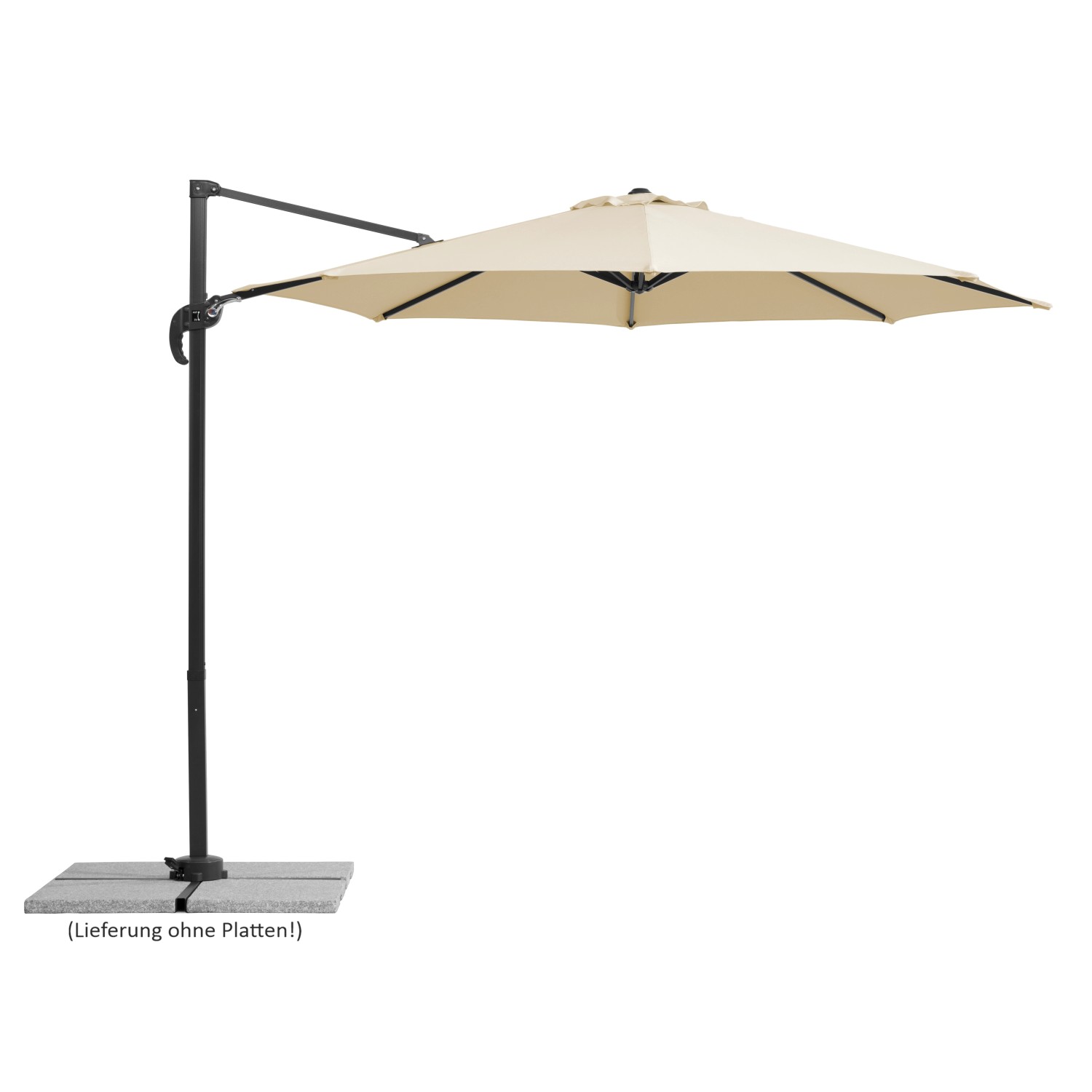 Schneider Slunečník Rhodos Junior přírodní pr. 300 cm