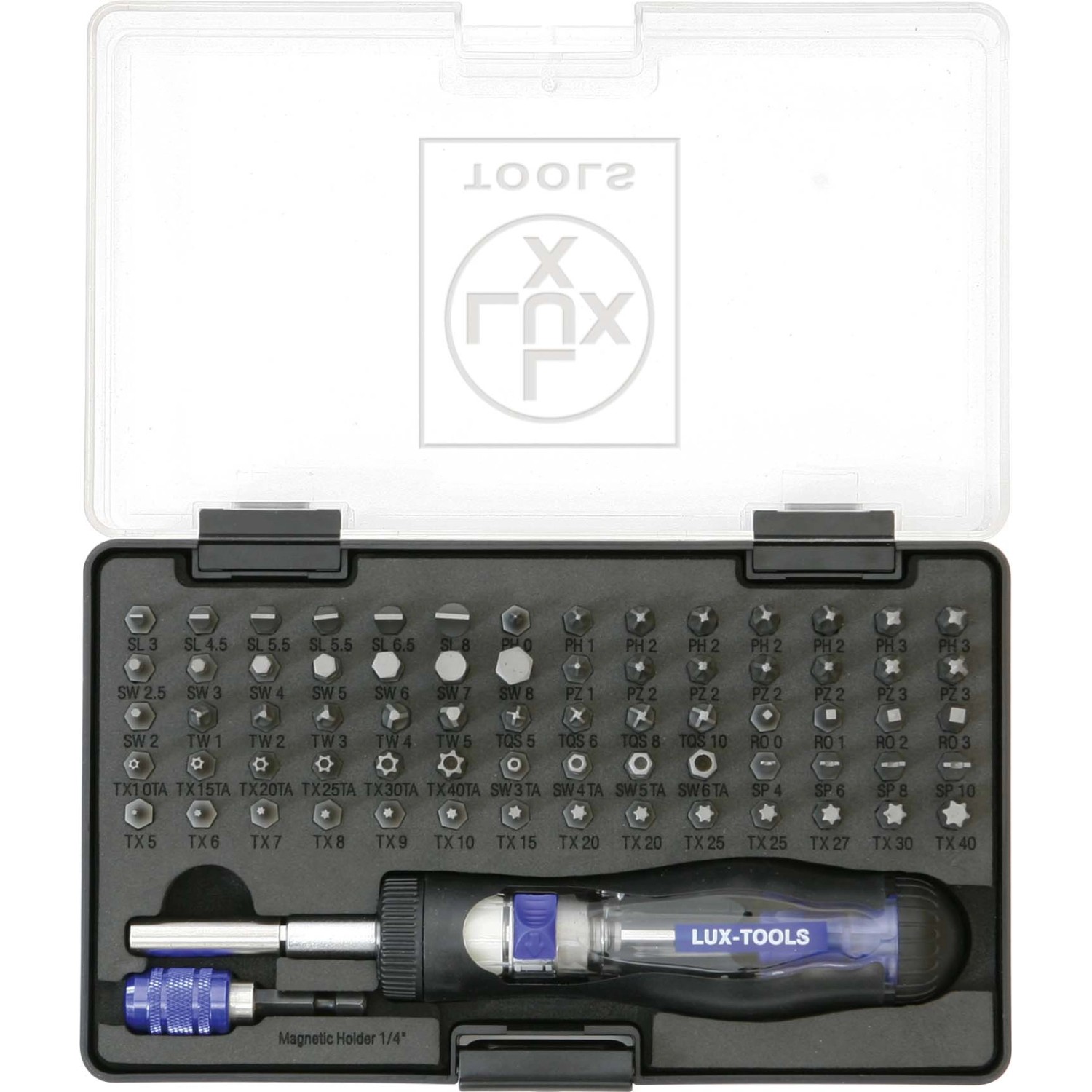 LUX Sada bitů 72dílná Comfort