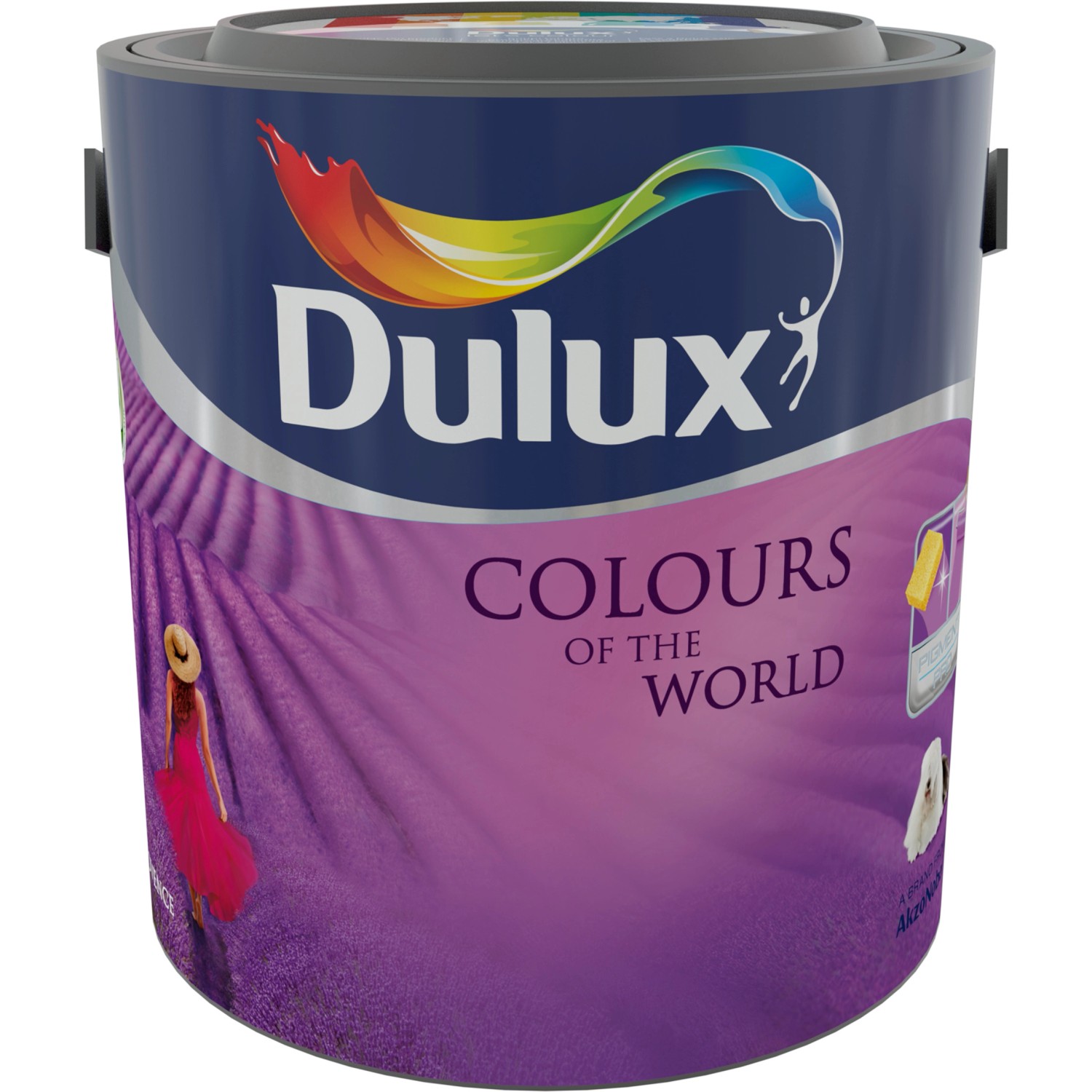 Dulux Interiérová emulzní barva Colours Of The World levandule 2,5 l