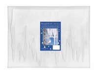 Girlanda s rampouchy z netkané textilie, 26 x 100 cm