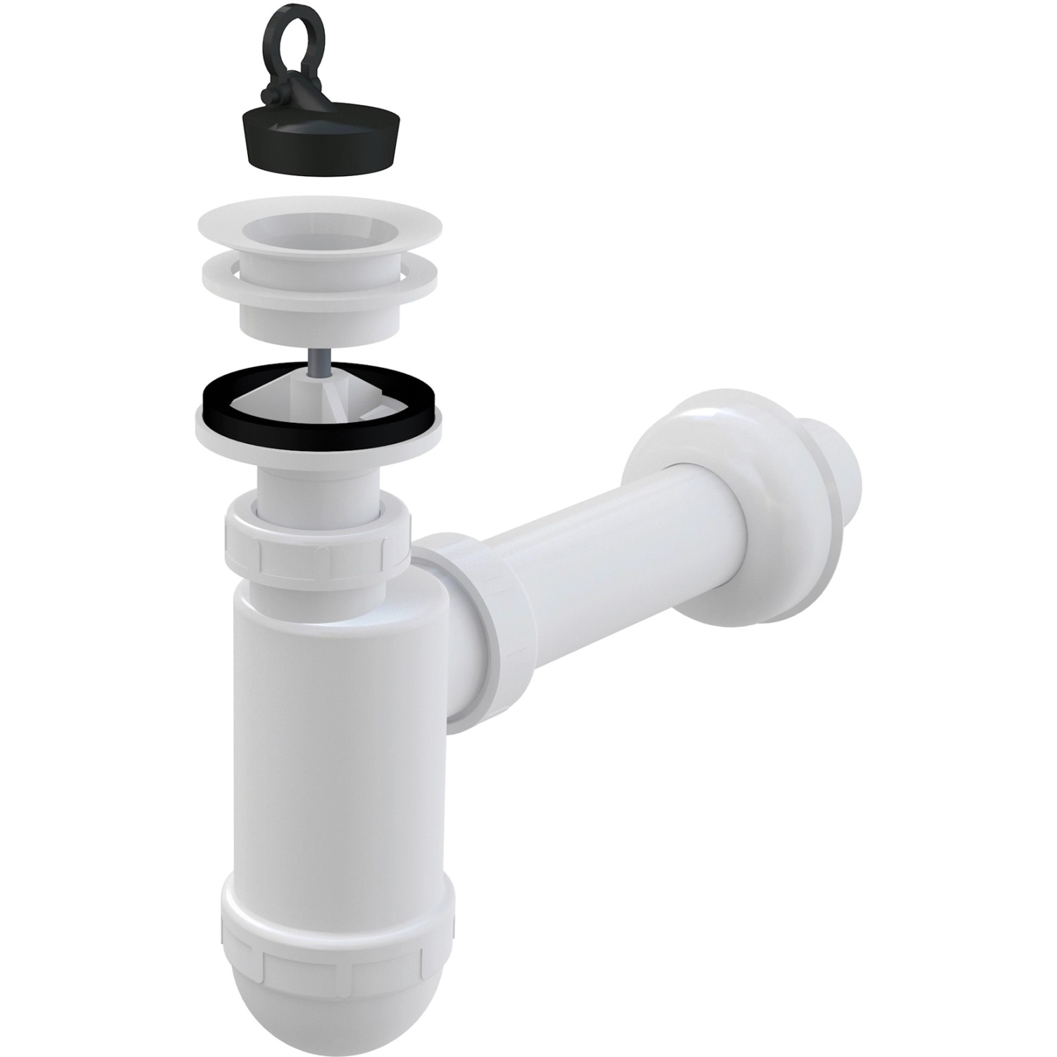 A42 Sifon Umyvadlový FI40 S Plastovou Mřížkou