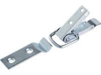 Uzávěr bedny s háčkem, pozinkovaný, 55 mm x 13 mm