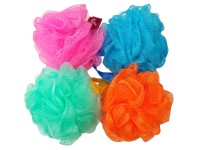 Žínka masážní, různé barvy, 1 ks, 40 g, 10 x 10 cm