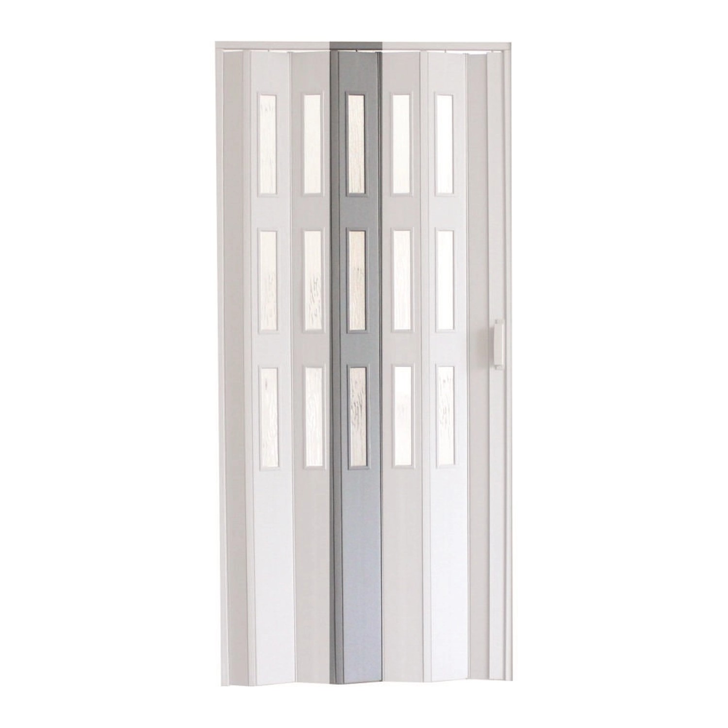 HOPA Přídavná lamela ke dveřím Dora prosklená šedá 13 x 200 cm