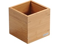 KESPER Víceúčelový skladovací box bambusový 13 x 13 x 13 cm KESPER Víceúčelový skladovací box bambusový 13 x 13 x 13 cm