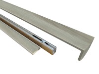 Voster Jednodílný nástěnný posuvný systém, dub skandinávský, 200 cm