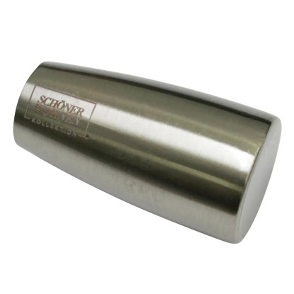 Schöner Wohnen Koncovka kuželová pro záclonovou tyč Leon nerezová 2 ks