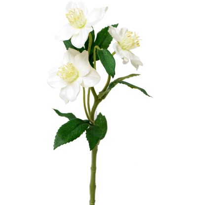 Umělá čemeřice krémová 37 cm