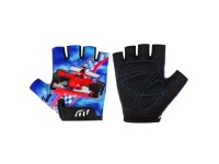 CAPPA Cyklistické rukavice dětské, modrá, vel. 3-4