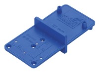 Důlkovací šablona Multi Blue