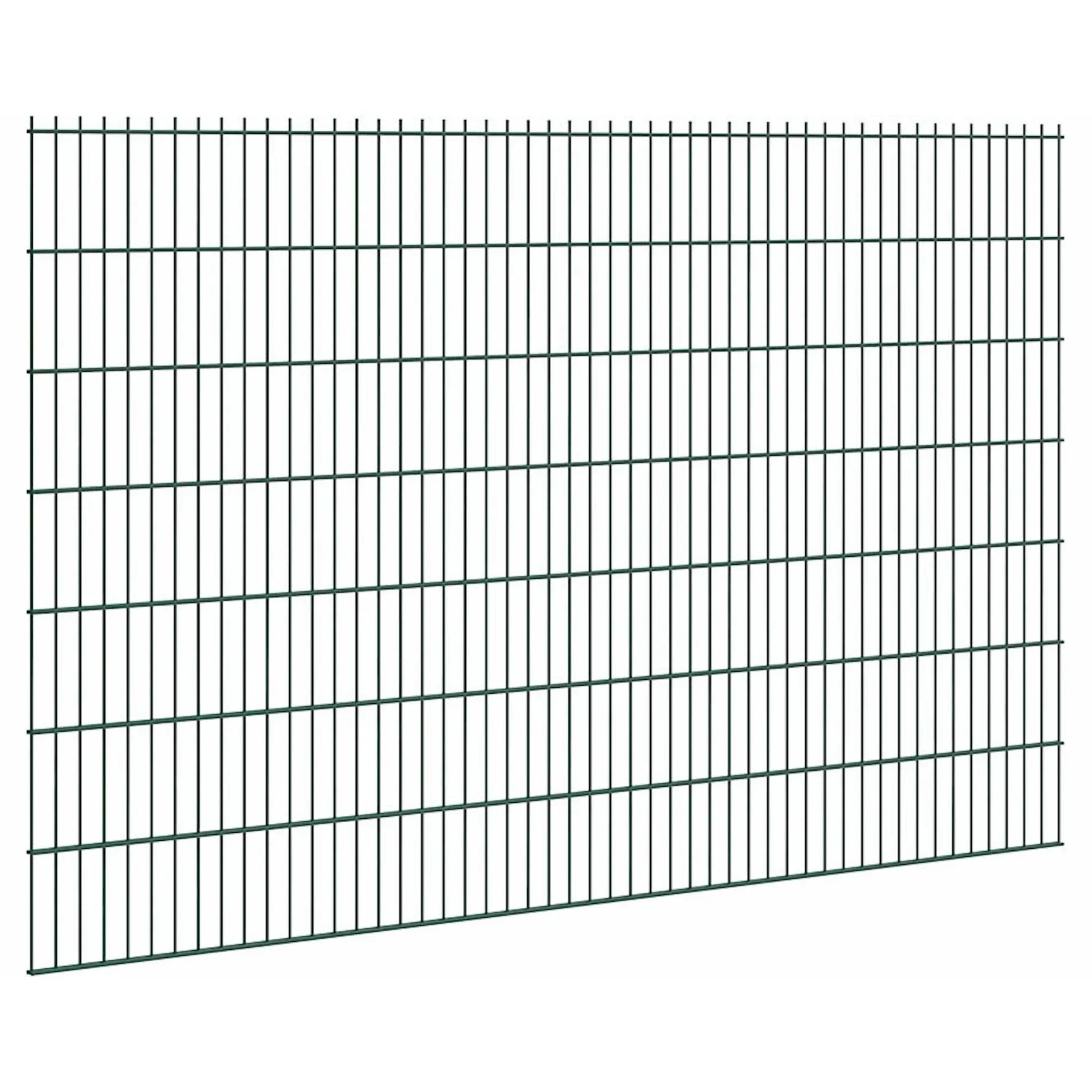 Floraworld Drátěný plotový panel, dvojitý 8/6/8, zelená, 143 x 251 cm