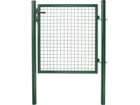 Zahradní branka s pletivem, zelená, 1 x 1 m