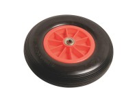 OBI Kolo s pneumatikou s drážkovým vzorkem průměr 400 mm 100 kg červenočerné OBI Kolo s pneumatikou s drážkovým vzorkem průměr 400 mm 100 kg červenočerné