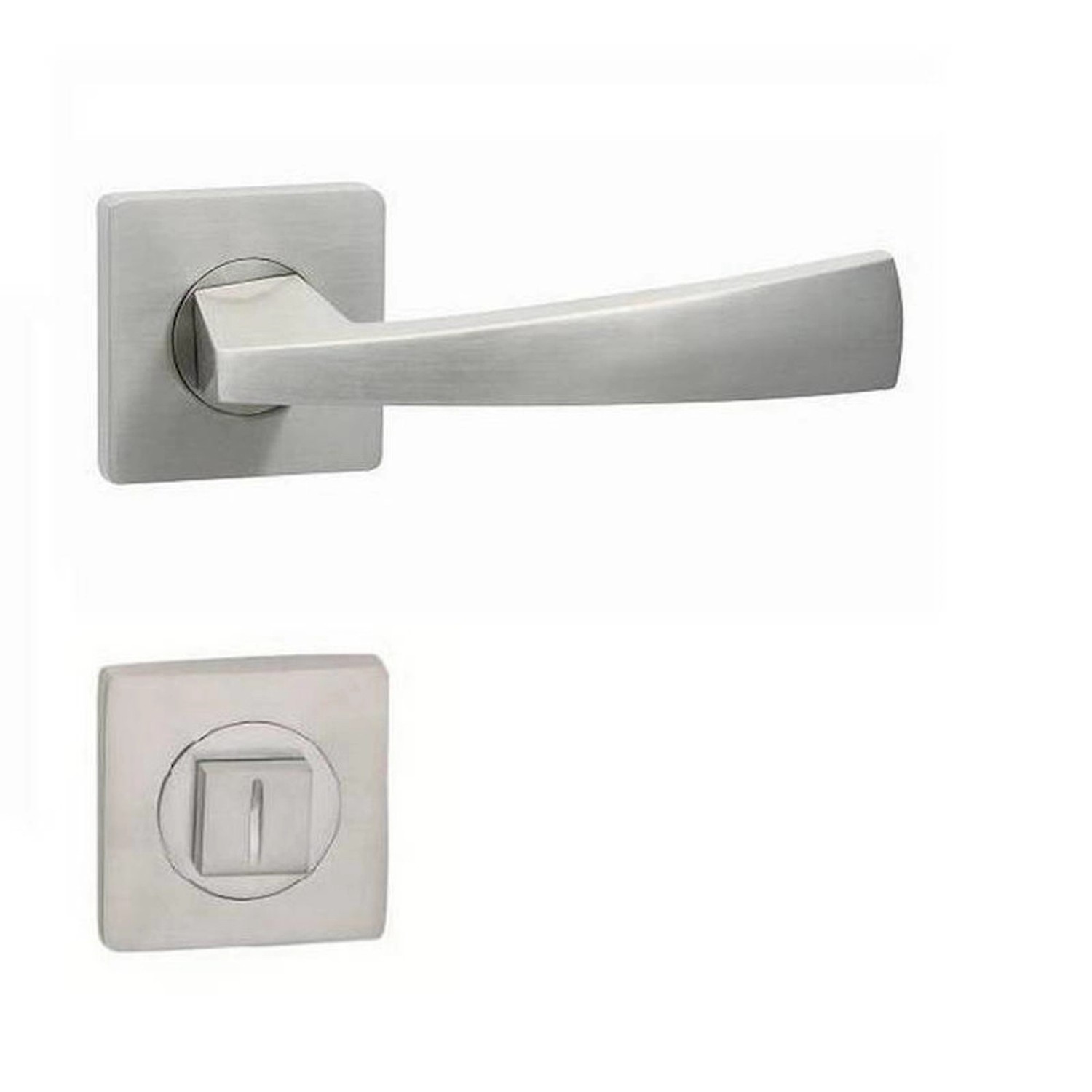 Cobra Rozetové dveřní kování Beata-S WC, matný nikl