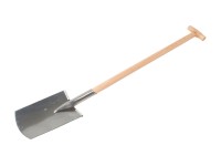 LUX-TOOLS Zahradní rýč s nášlapnou hranou jasanová T-násada 85 cm