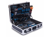 Scheppach Hliníkový kufr s nářadím TB 200, 141 dílů