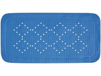 Spirella Podložka do vany Alaska barva elektrická modrá 71 x 36 cm