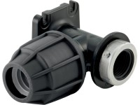 LUX-TOOLS PE nástěnné koleno 90° 20 mm s vnitřním závitem 18,6 mm (1/2