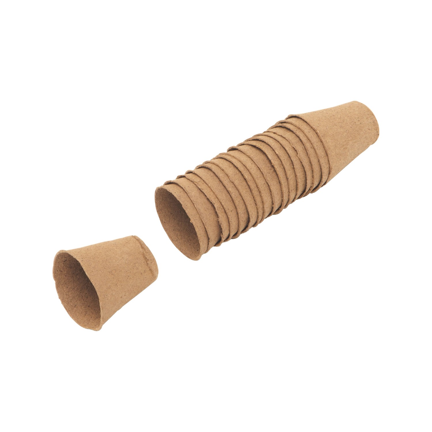 OBI Living Garden Výsadbové květináče kulaté 16 ks, pr. 8 cm