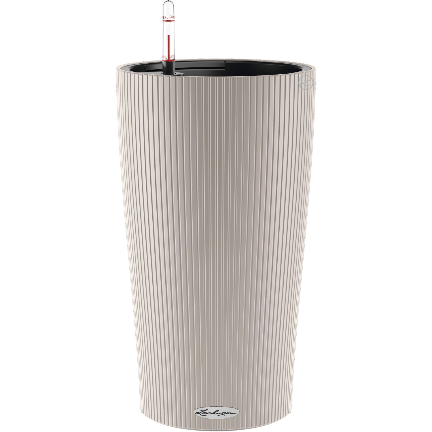 Lechuza Květináč Cilindro Color 23 pískový, 410 x 230 x 230 mm