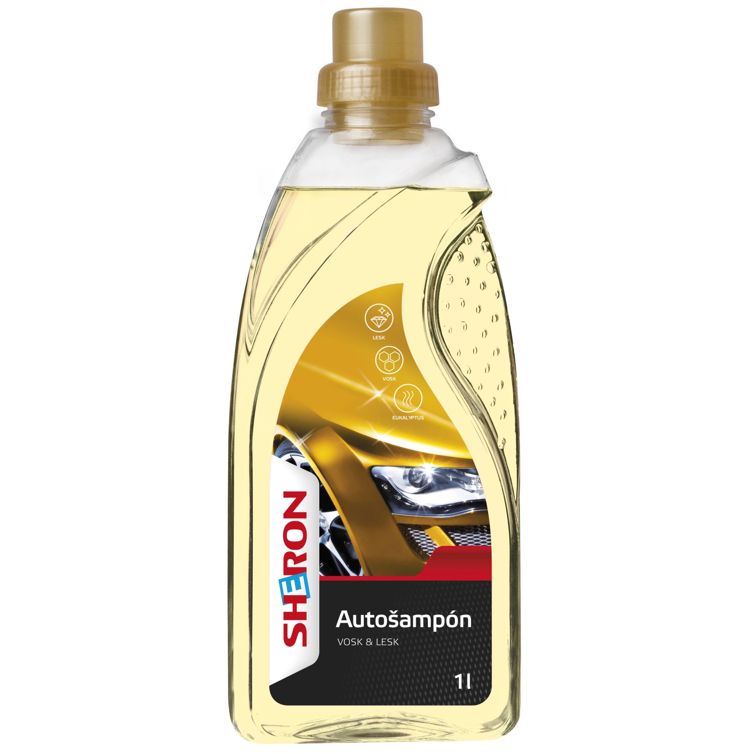 Sheron Autošampon lesk a vosk 1 l