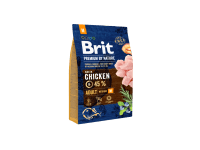 Brit Granule pro psy Premium by Nature ADULT M 10-25 kg s kuřecím 3 kg