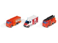 SIKU Set záchranných vozidel - nouzové volání, 3 ks