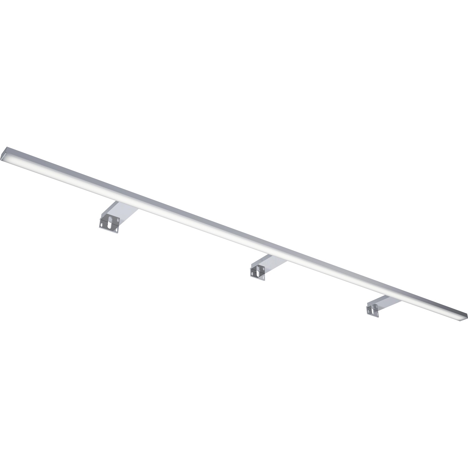 Maximus Zrcadlové LED svítidlo Esther, 18W, IP44, 4000K, chrom, 120 cm