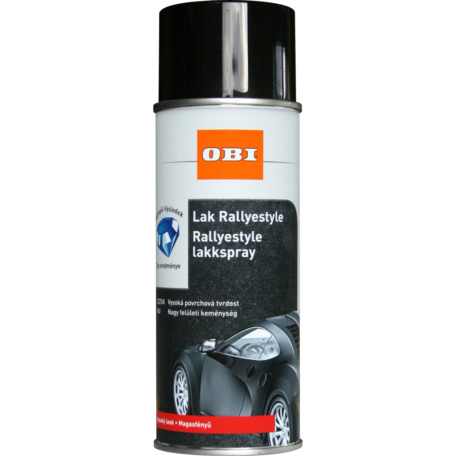 OBI Sprej rallye černý 400 ml