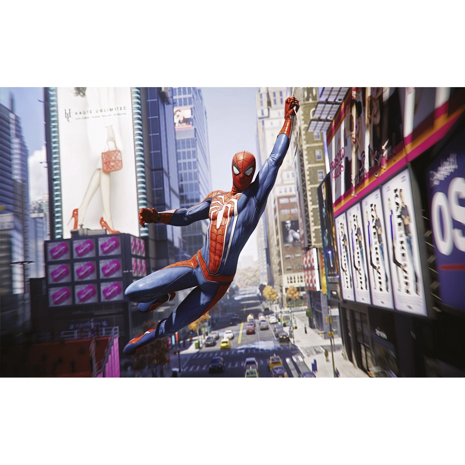 Komar Vliesová fototapeta Marvel Spider-Man City Swing 400 x 250 cm