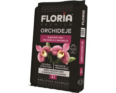 FLORIA PREMIUM Substrt pro orchideje a bromlie 3 l