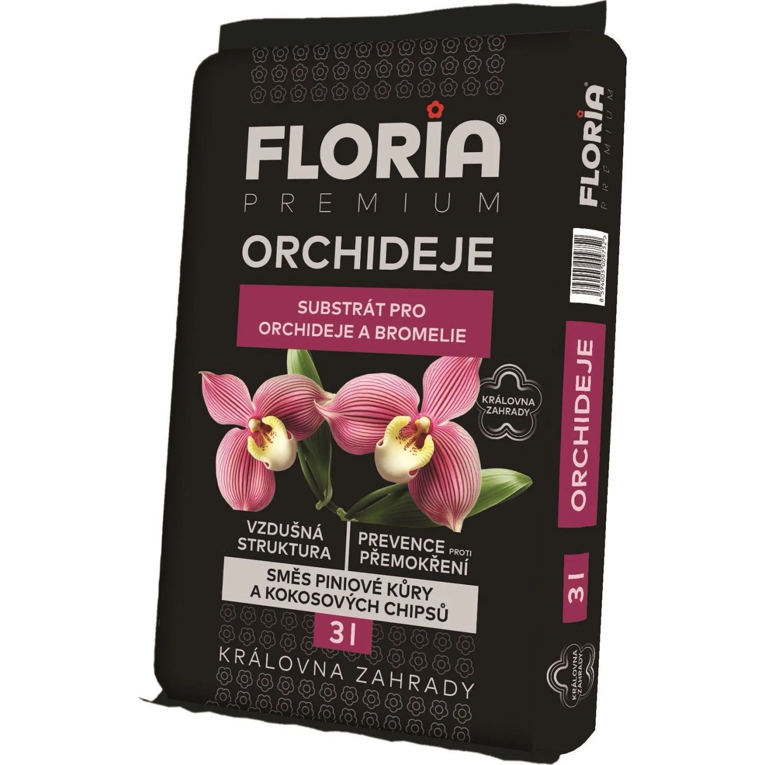 FLORIA PREMIUM Substrát pro orchideje a bromélie 3 l