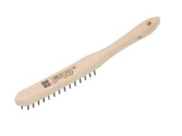 LUX-TOOLS Ocelový drátěný kartáč 2řadý