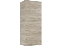 Maximus Vysoká závěsná koupelnová skříňka Stylo, 1 dvířka, dub Sanremo, 40 cm