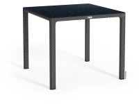 Lechuza® Zahradní jídelní stůl s deskou z HPL, granitová, 90 x 90 cm