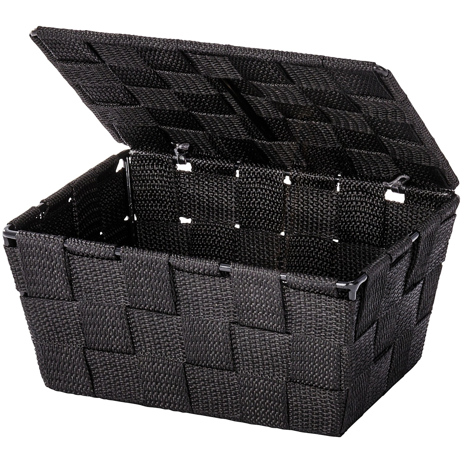 Koš na skladování ADRIA BLACK, WENKO 22197100 černá