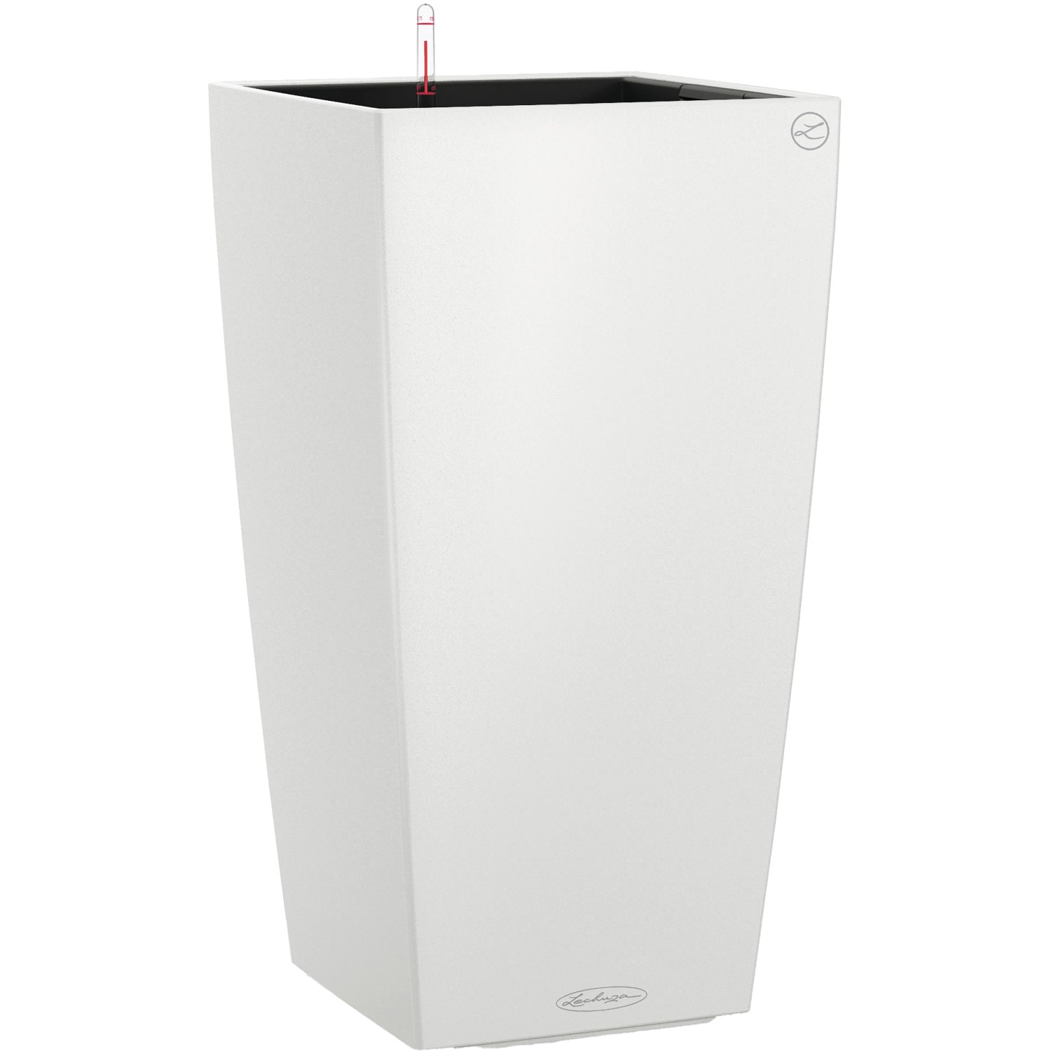 Lechuza Květináč Cubico Color 22 bílý, 410 x 220 x 220 mm