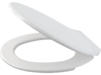alca WC sedátko A6550 Basic Antibacterial, polypropylen, plastové panty, bílá