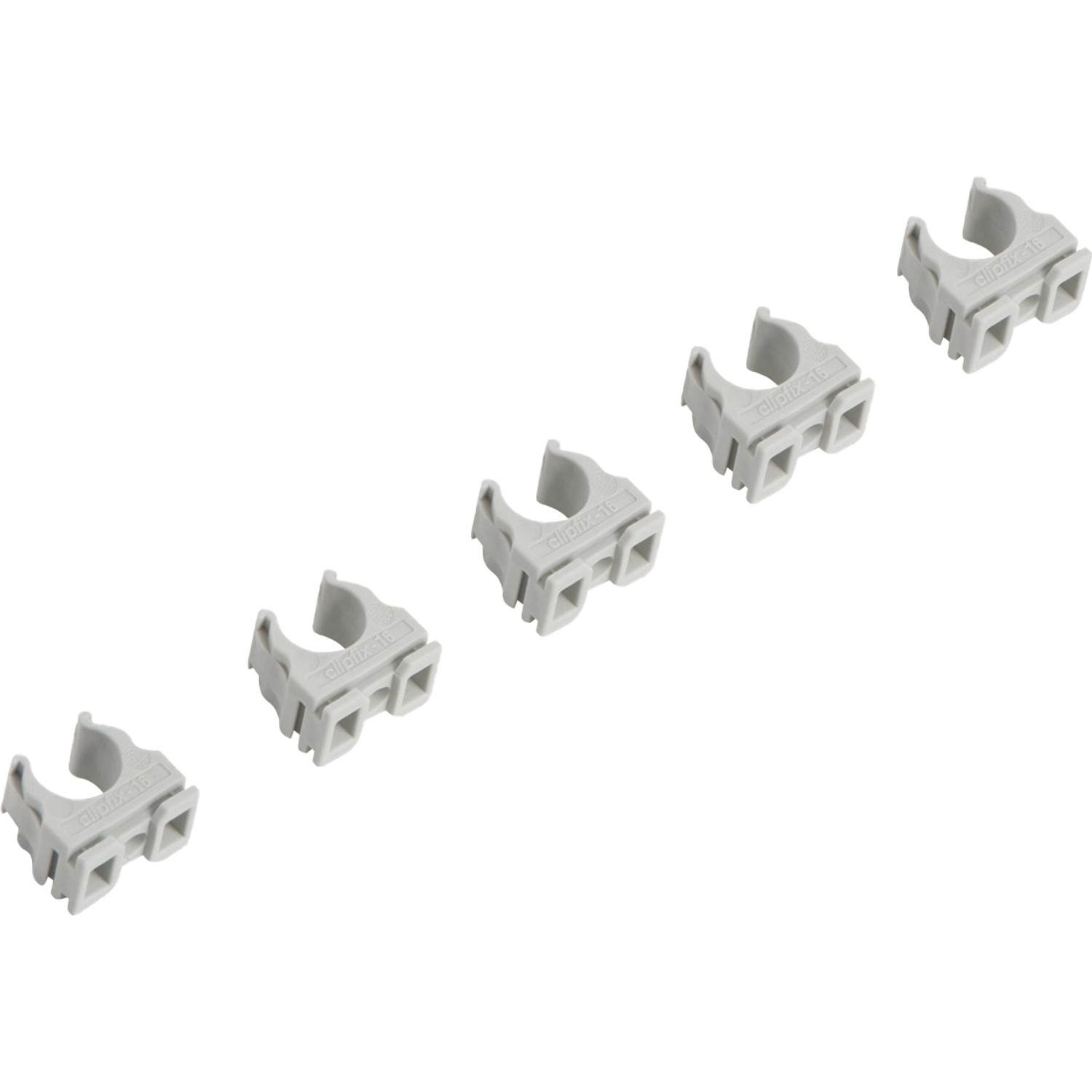 Svěrná objímka EN 25 šedá, 25 ks