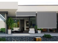 Peddy Shield Stínící roleta HDPE, šedá, 180 x 240 cm