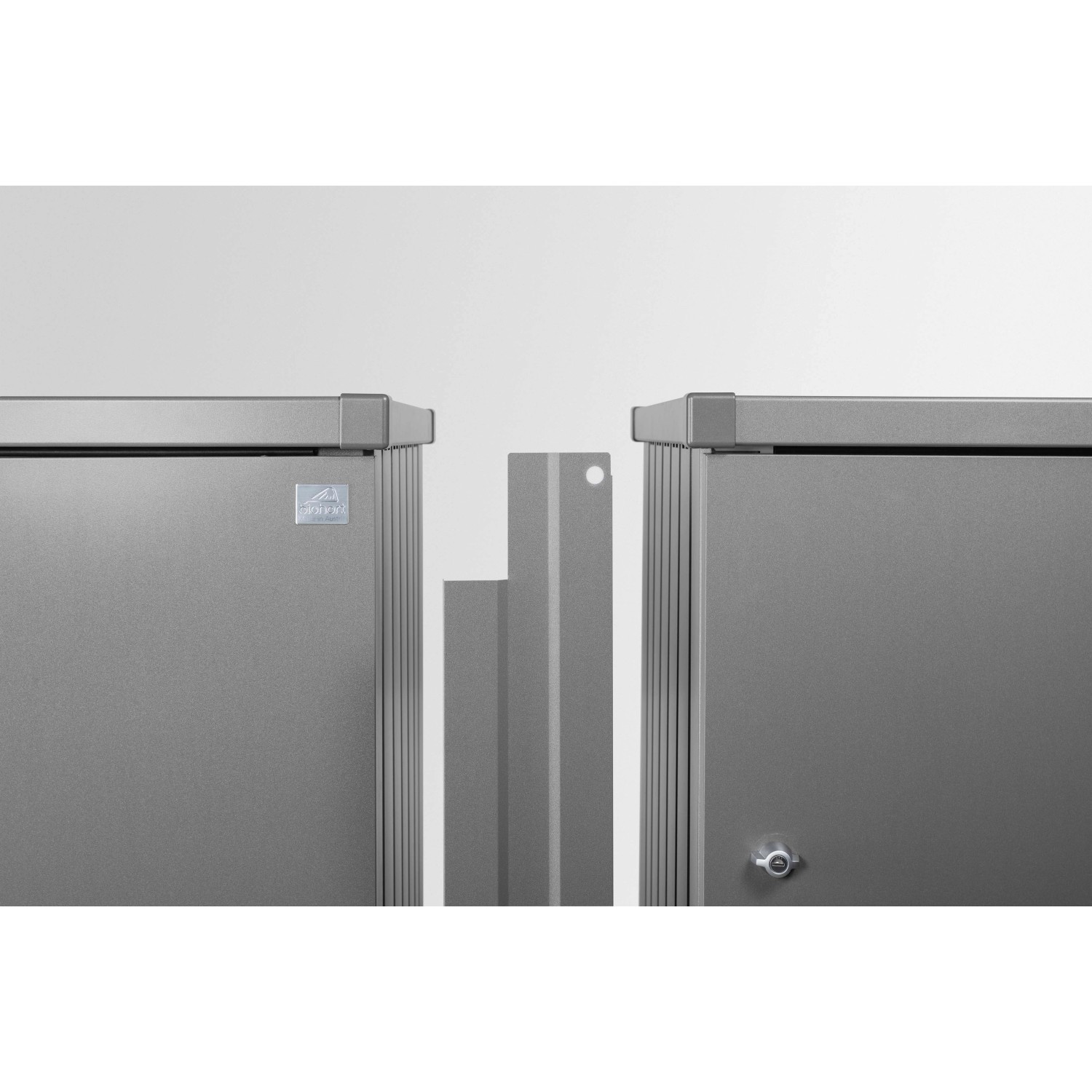 Biohort Spojovací prvek pro 2 boxy na popelnice Alex křemenově šedý