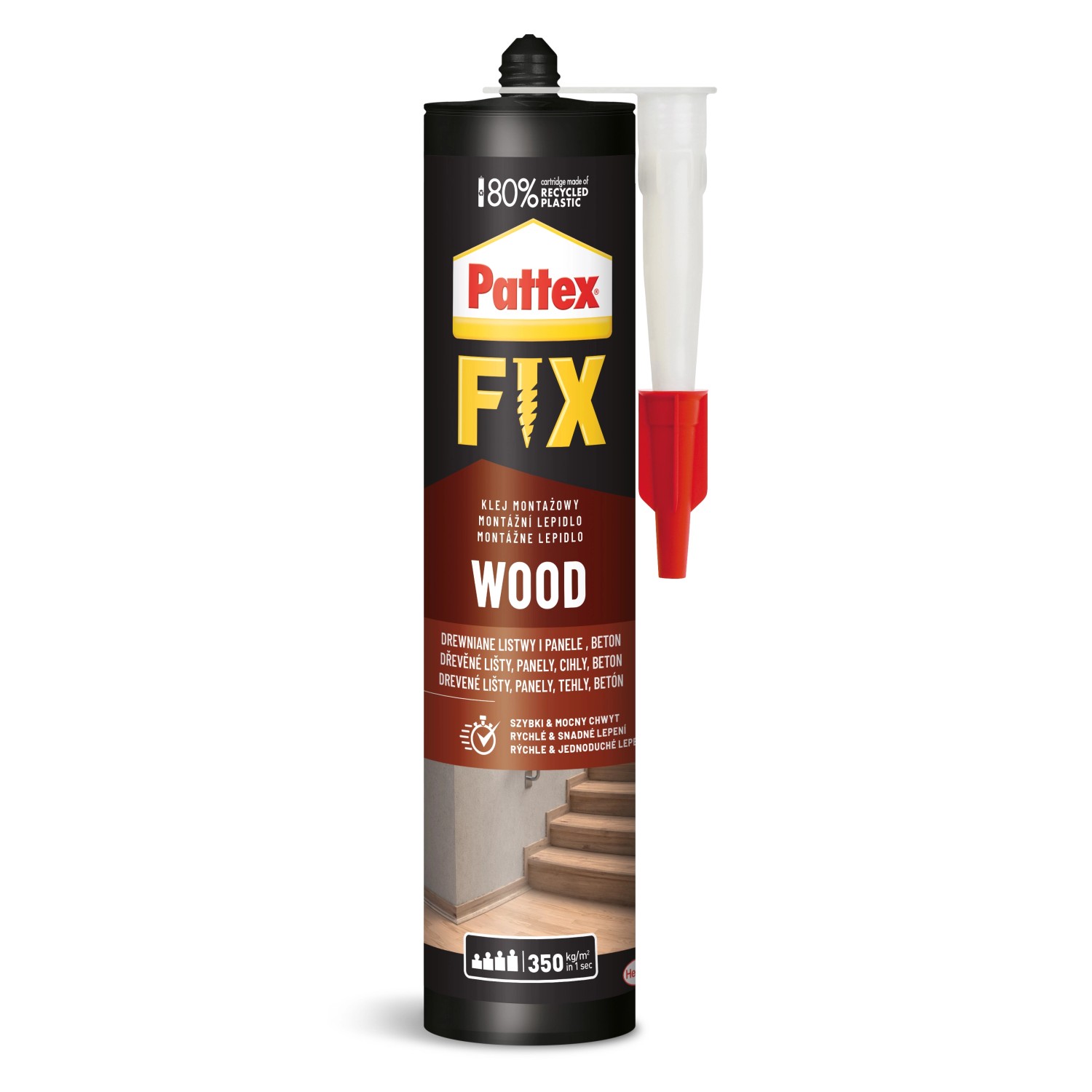 Pattex Montážní lepidlo na dřevo Fix Wood 385 g