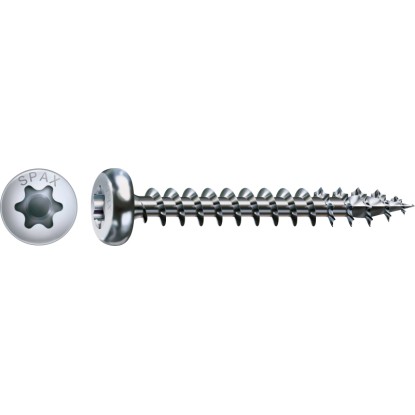 Spax Uni vrut půlkul.hlava T-Star plus T20 4CUT pln.závit Wirox 45 x 16 mm 20 ks
